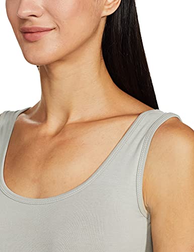 Image of Longies Women's Sleeveless Camisole (LWSLTPO2V001 Mustard & Grey07 XL)