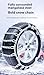 Set Of 2 Car Truck Anti Skid Chains Fits 185-245mm - Suv Tire Traction Chain For Winter 215mm