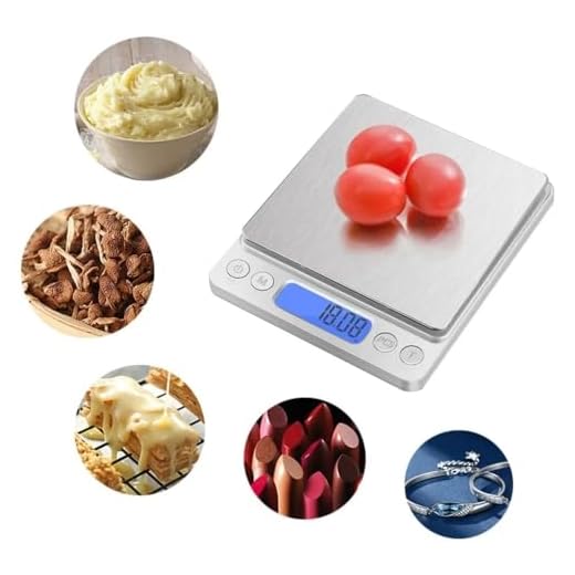 Mini Balança Digital de Cozinha Portátil 2kg de Alta Precisão 0,1g Até 2kg Multiuso Doméstico Alimentos Jóias Pilhas Inclusas