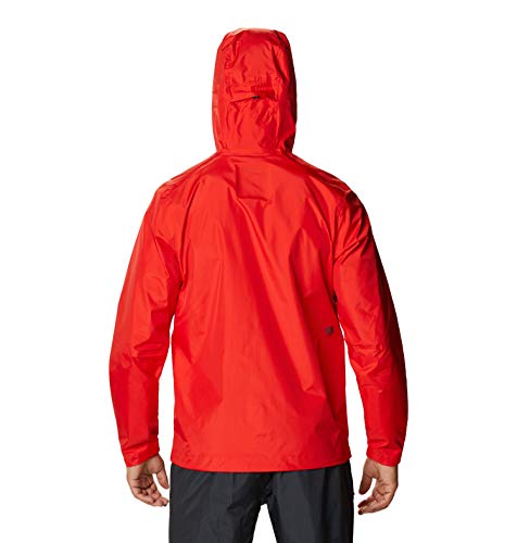Mountain Hardwear Men's Standard Acadia Jacket, Fiery Red, Large
