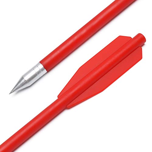 60Pcs 6.3 Inch 50-80Lb Mini Archery Crossbow Bolts Set With Sharp Metal Tip, Reusable Durable Arrow Dart For Shooting Target Practice, Small Hunting Game, Outdoor Fishing #TOP4