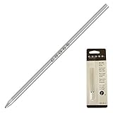 Cross Mini Ballpoint Pen Refill, Medium Black, Fits Tech 3, Autocross, Compact, Leather Accessory Pens, 2 Per Card
