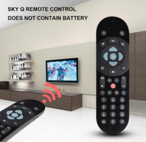 Remote Control Compatible with All Sky Q Remote Control, Q Box, Q TV Box, Q Mini and Sky Q Silver Box - Replacement Remote Control, Infrared Receiver (Non-Touch, No Voice Control) — view 4