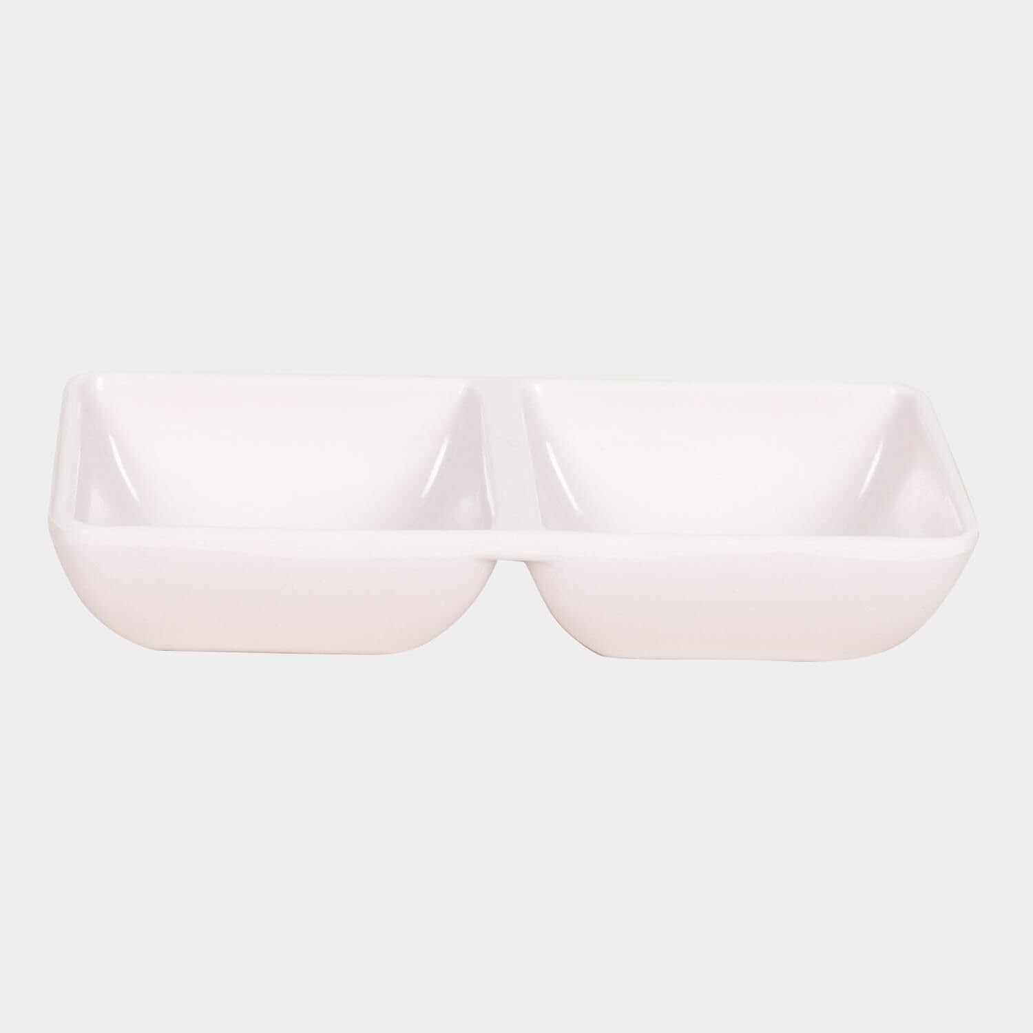 Melamine Snack Plate, 2 Partitions - (M1335)-image-24