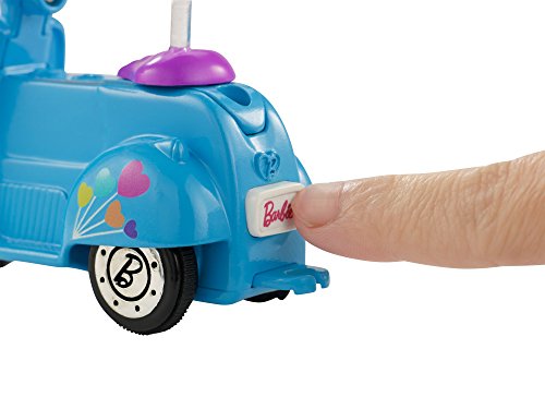 Barbie On The Go Blue Scooter And Doll #TOP2