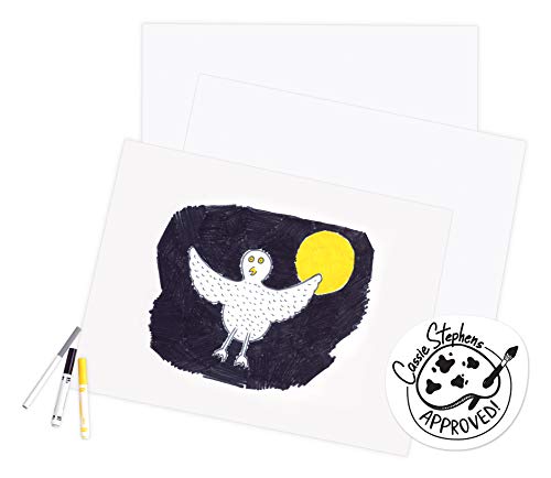 Papel de dibujo Pacon 4718 blanco multiusos para bocetos grandes