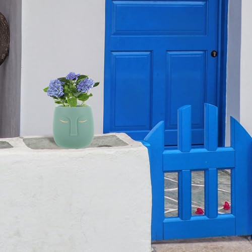 Pot de fleurs abstrait visage cadeau déco idéal pour créateurs en herbe - 6