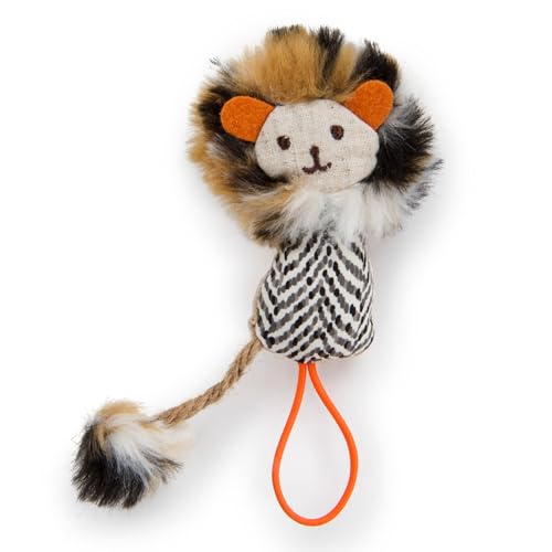 Petlinks HappyNip Lion Launcher Cat Toy, Contains Silvervine & Catnip - Multi Color, One Size
