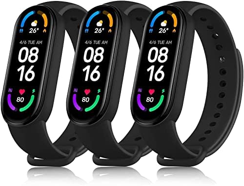 Cinturino Xiaomi Mi Band Cinturino Nylon Per Xiaomi Mi Band 7/6/5/4/3 - 3 Pezzi Regolabili Mi Band 6 - Foto 5