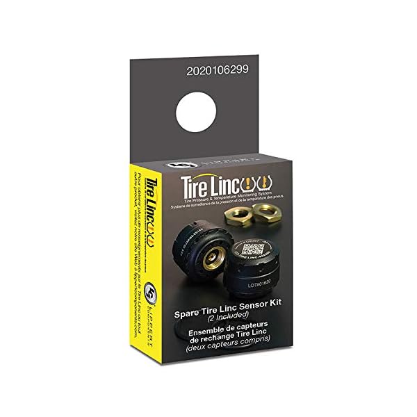 Lippert Components Tire LINC Tire Sensors (2 Pack) for RVs, 5th Wheels, Motorhomes, Tow Vehicles, Easy DIY Installation on Valve Stem, OneControl App Compatible - 2020106299 - Image 4