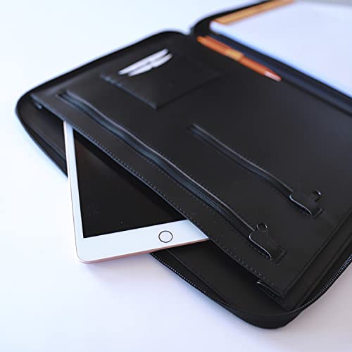 Conférencier Porte-Documents A4 Rhodia avec Pochette Tablette et Rangement Multi-Compartiments - 7