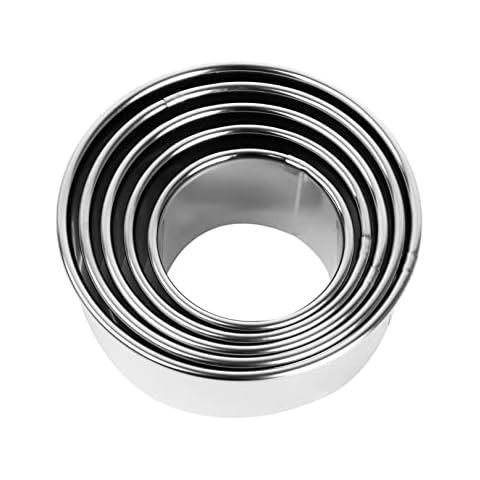 5Pcs Round Cookie Cutter Set by Foris Cover