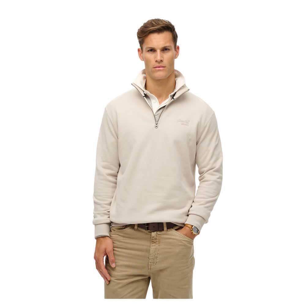 Superdry Essential Logo Henley Sweatshirt L