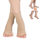 eYotto 20-30mmhg Bretelle professionali di supporto alla caviglia (2 paia), manicotto di compressione della caviglia per gonfiore, fascite plantare, distorsione, supporto del piede, tendine d'Achille