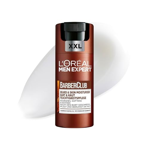 L'Oréal Men Expert Barber Club Crema Hidratante en Gel 2 en 1 para Piel y Barba XXL 100ml