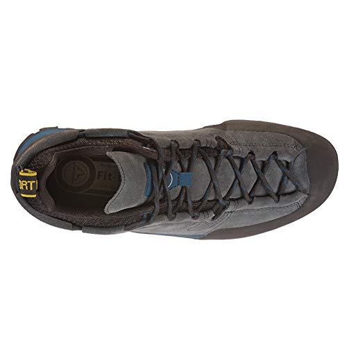 Image of La Sportiva Boulder X Approach Shoe - Men's Carbon /Opal 45.5