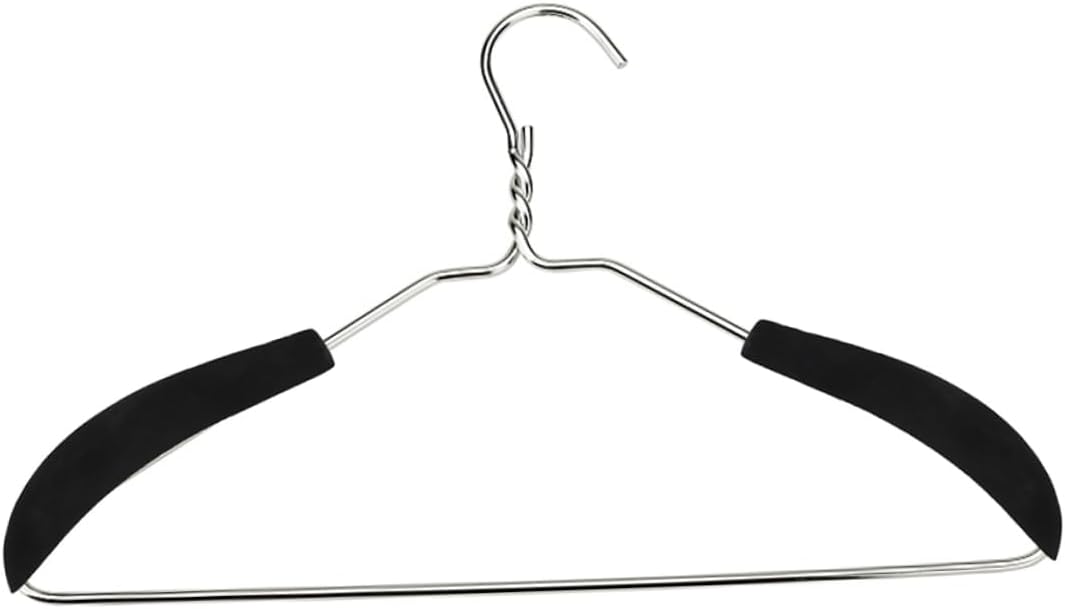 48pcs Thick Hangers Shoulder Pads Lingerie Hanger Forms for Coat Support