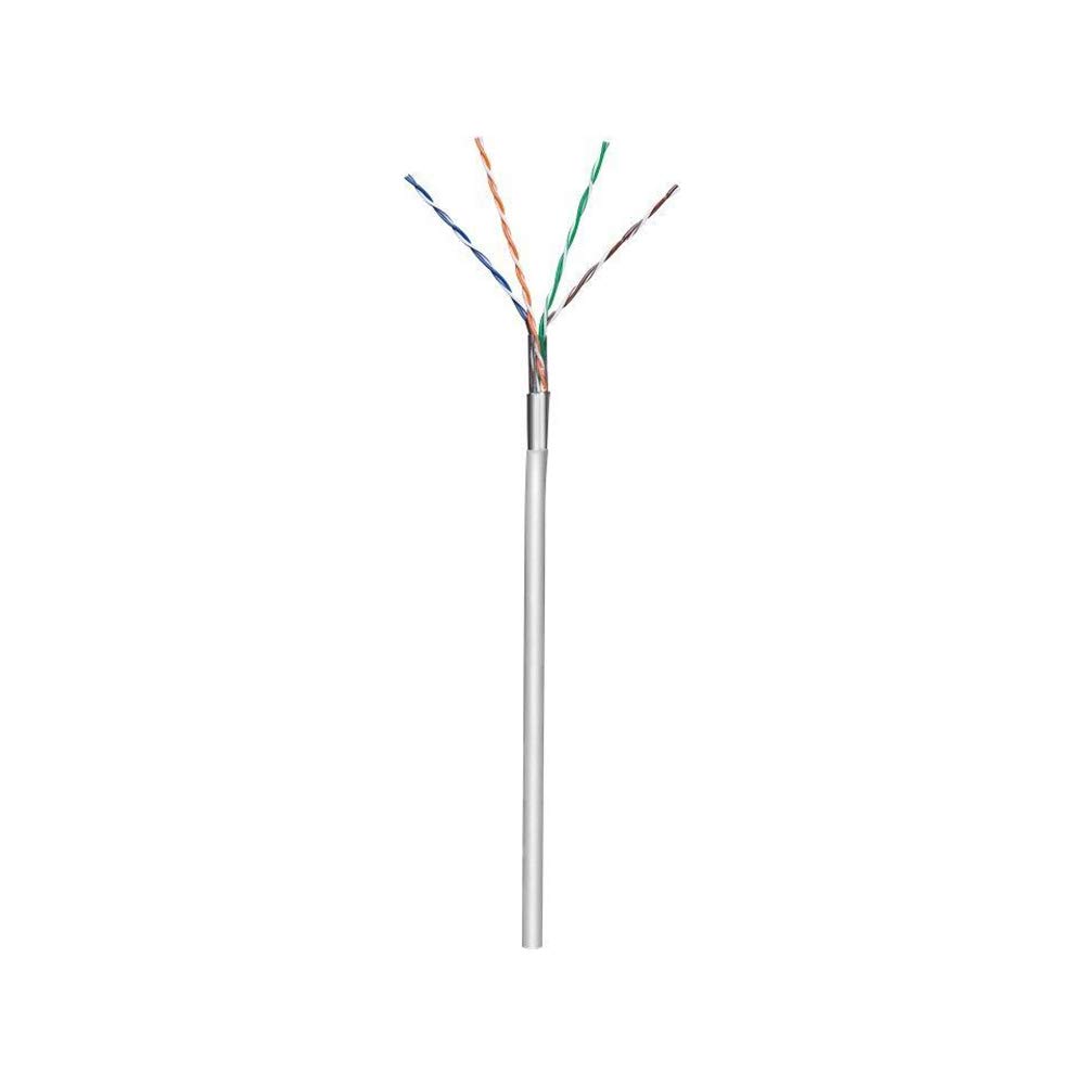 Goobay 95707 Kabel sieciowy CAT 5e, F/UTP, szary, długość 305 m