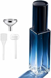 SONGQEE Perfume Atomiser Refillable, Travel Perfume Atomiser Bottle Mini Small Empty Spray Bottles Portable Glass Travel Perfume Pods Container For Perfume Travel Holiday (10 Ml/ 2 Packs) (3 PCS)