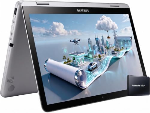 Image of Samsung 12.2 inch FHD 2-in-1 Touchscreen Chromebook Plus Laptop for Business&Students, Intel Dual-Core, 4GB RAM, 564GB Storage(64GB eMMC+512GB External), Chrome OS, Silver