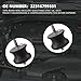 22316799331 22316799330 Transmission Mount For BMW: 2002-2025 320i 325i 328i 330i 335i - Left and Right Transmission Mount Kit Compatible E36 E39 E46 E88 E90 E92 Z3-2Pcs