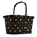 reisenthel carrybag frame black dots SO0843 - Einkaufskorb 22 Liter Henkelkorb Sonderedition schwarzer Rahmen - dots Black