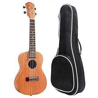 Ukulele 21 Pouces Sapele Bois Traditionnel Ukulélé Soprano Uke Hawaii Enfants Petite Guitare avec Sac Gig for Les… - Les Beatles, Paul McCartney, John Lennon, RIngo Starr, George Harrison