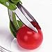 Trudeau Toss and Chop Salad Tongs, Stainless Steel - Multi-Function Salad Servers for Easy Tossing, Chopping, and Mixing - Durable and Ergonomic Design for Kitchen Use