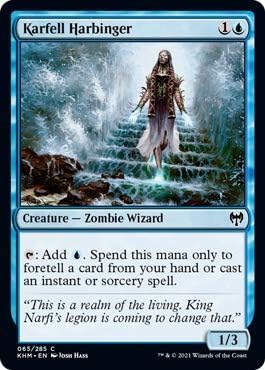 Magic: The Gathering - Karfell Harbinger - Foil - Kaldheim