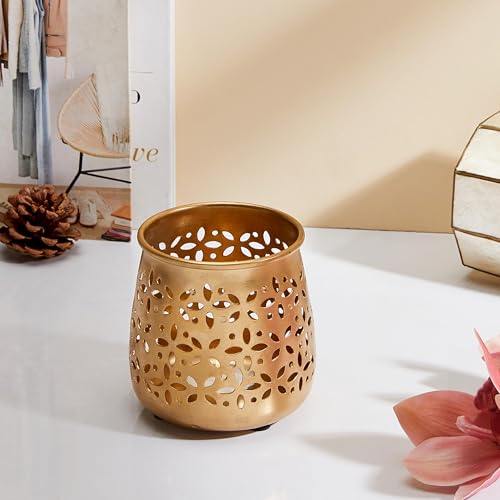 Amazon Brand - Solimo Decorative Metal Urban Lantern and Tealight Candle Holder | Home Décor & Gifting (B0CTMPQ6BW) Amazon Price History, Amazon Price Tracker