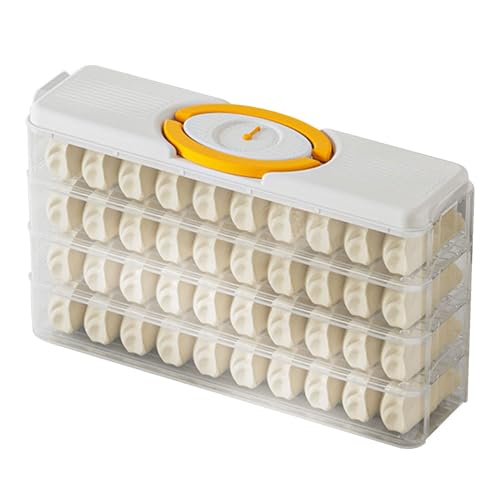 Scatola di immagazzinaggio per ravioli - Scatola per ravioli per frigorifero, contenitore per domestici multistrato | Contenitore impilabile per la casa, organizzatore di