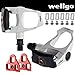 Wellgo Road Bike Pedals Look ARC Compatible with Cleats Black