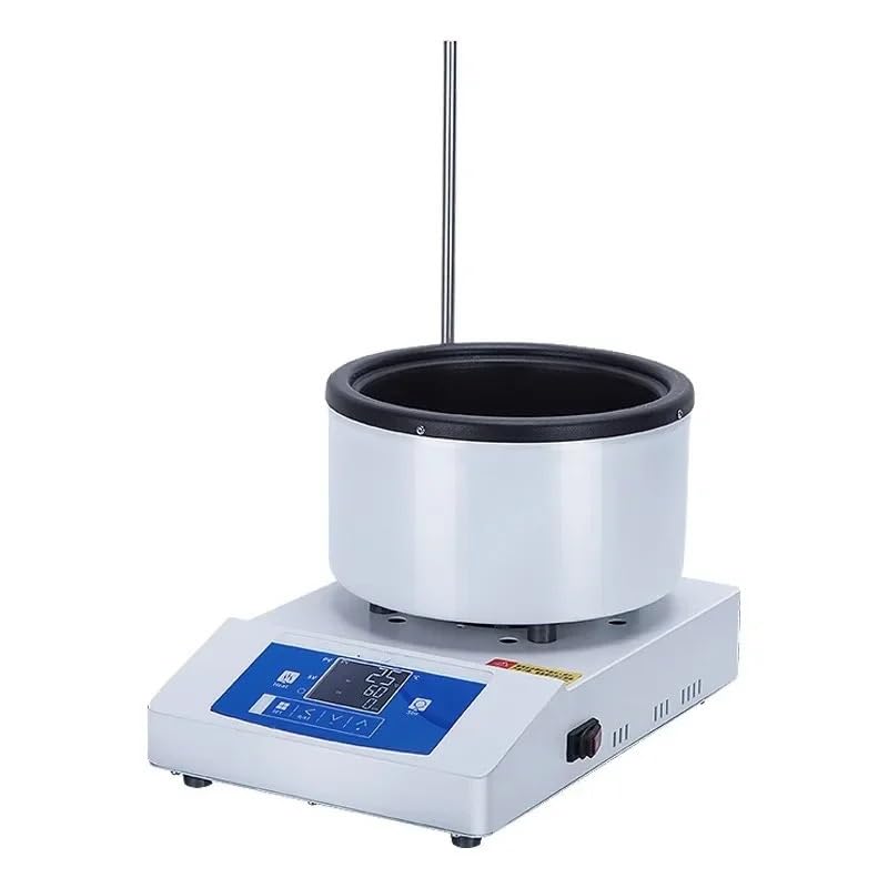 Baño de agua eléctrico digital con agitación magnética y calefacción, baño de aceite de temperatura constante, máquina electromagnética para uso en laboratorio
