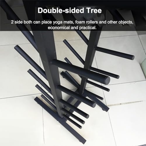 Multipurpose Commercial Display Rack for Boxing Gloves & Hand Targets - Space-Saving Fitness Equipment Organizer with Double-Sided Hooks for Home Gym & Studio Use