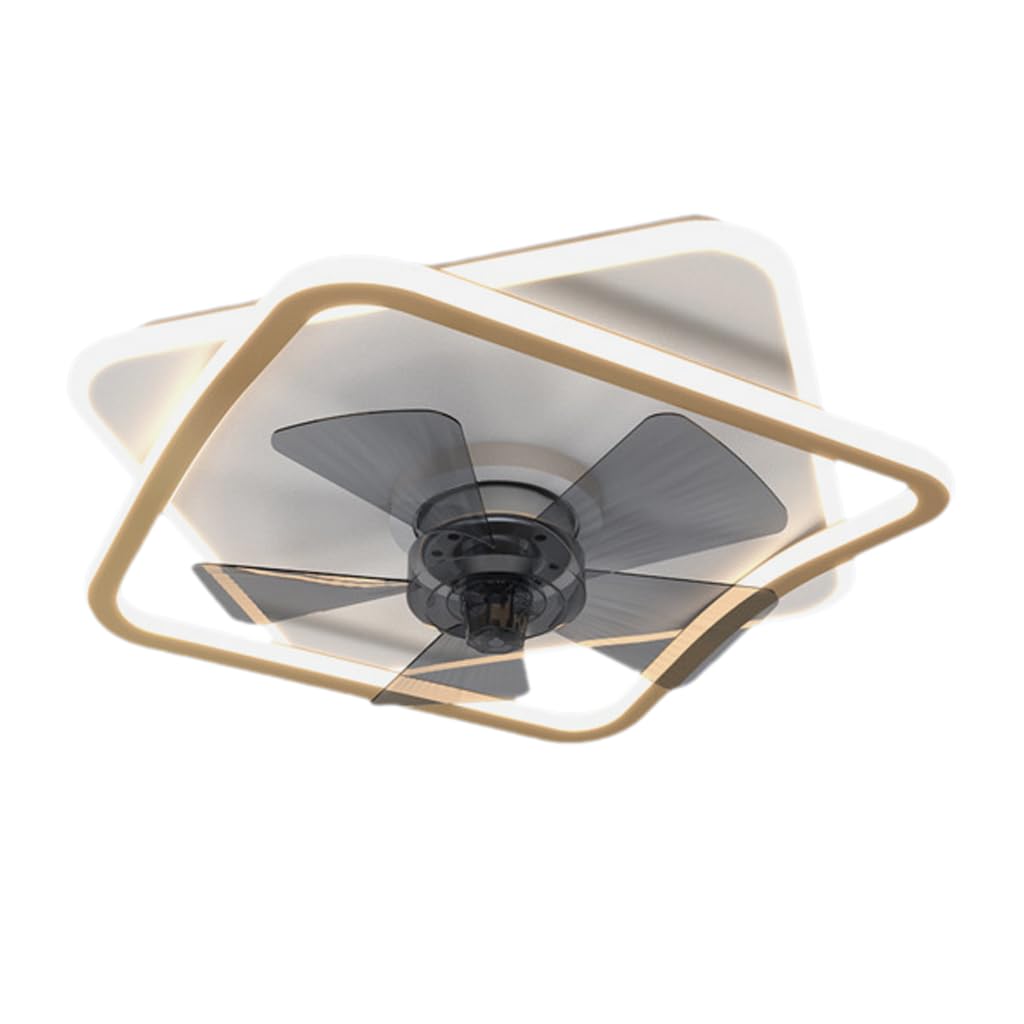 HXYSXHJUO Bedroom LED Ceiling Light Fan Inverter Pendant Lights