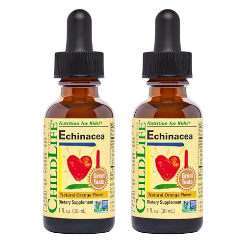 CHILDLIFE ESSENTIALS Echinacea for Kids Orange 1 Fl Oz (Pack of 2)