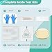Mold Test Kit for Home Detection: 4 Simple DIY Science Kits for Fastly Testing Home Surfaces & Air Quality Detector & HVAC Monitor Includes Detailed Identification Guide