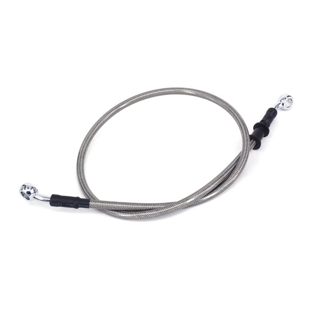 Motocicleta Latiguillo Freno Universal Motocicleta 500mm-2000mm Acero Trenzado Freno Hidráulico Embrague Radiador Enfriador De Aceite Manguera Tubo Tubo (Color : 900mm)