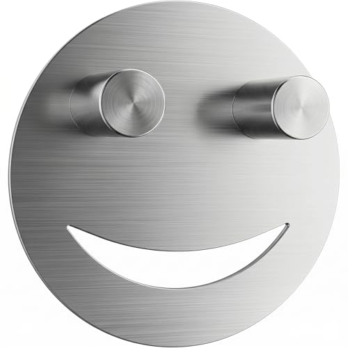 Smiley Face Sponge Holder, Sink Caddy Organizer with Suction for Kitchen