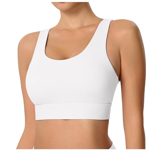 Sujetador deportivo gris incorporado con copas de alta resistencia para mujer fitness L