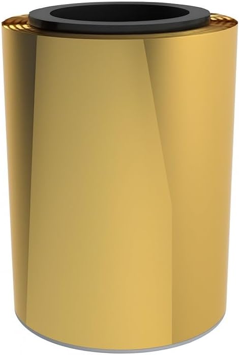 Peleman(unibind) Printer Foil Roll Group A Compatibility Gold, Silver, Red, or Blue Metallic Transfer Foil for Flat Bed Foil Printer – Ideal for Smooth Paper, Cardstock & Leather (Gold)