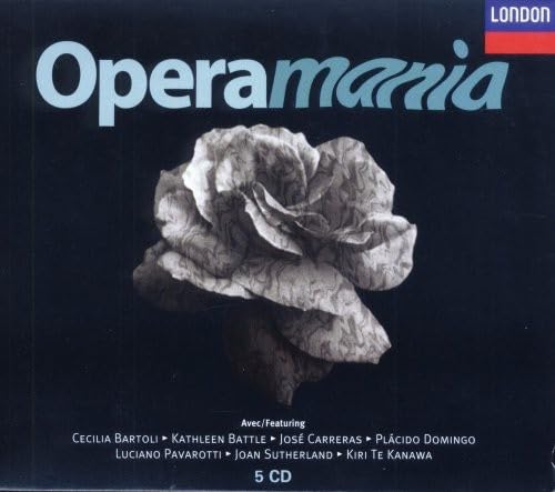 BARTOLI/DOMINGO/TE K - OPERAMANIA [Audio CD] BARTOLI/DOMINGO/TE KANAWA/CARR
