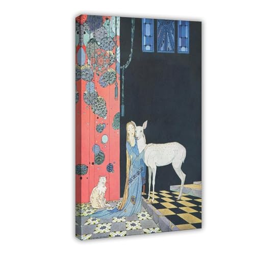 Impression sur toile Virginia Frances Sterrett tableau d'art encadré haut de gamme
