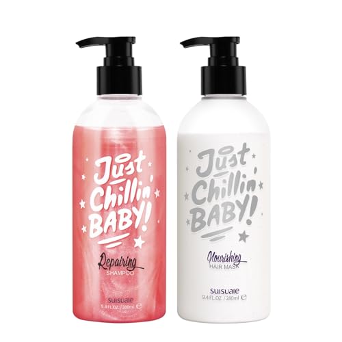 Suisuaie Oily Hair Shampoo and Conditioner, Clarifying Shampoo and Conditioner for Greasy Hair,...