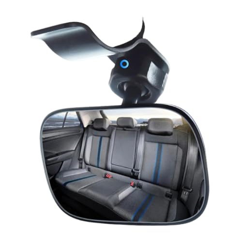 Rétroviseur pour bébé, rétroviseurs de siège de voiture réglables – Miroir de siège de voiture incassable, rétroviseurs arrière rotatifs à 360 degrés, rétroviseur à vue large