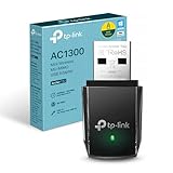 TP-Link Archer T3U 1300 Mbps High Gain Wireless Dual-Band USB WiFi Dongle, 3dBi Dual Omni Directional Antenna, WiFi Adapter for PC Supports Windows 11/8.1/8/7/XP, Mac OS, Linux