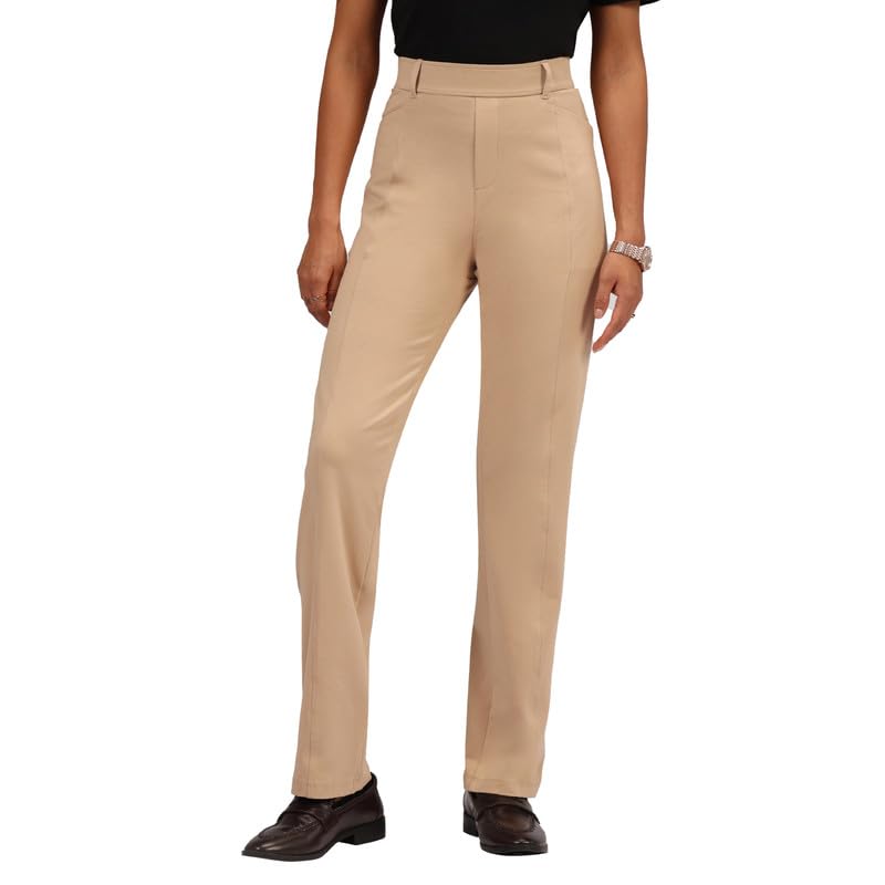 Image of Blissclub Womens AM:PM Air Straight Pants - Cotton