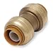 SharkBite U008LF 1/2-Inch Straight Coupling, Pack of 12