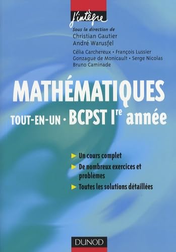 Mathématiques : Tout-en-un - BCPST 1re année