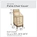 Classic Accessories Veranda Water-Resistant 26 Inch Patio Bar Chair & Stool Cover, Outdoor Chair Covers
